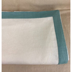 Lined Linen Window Swag Scarf Valance Panel 52" x 102"